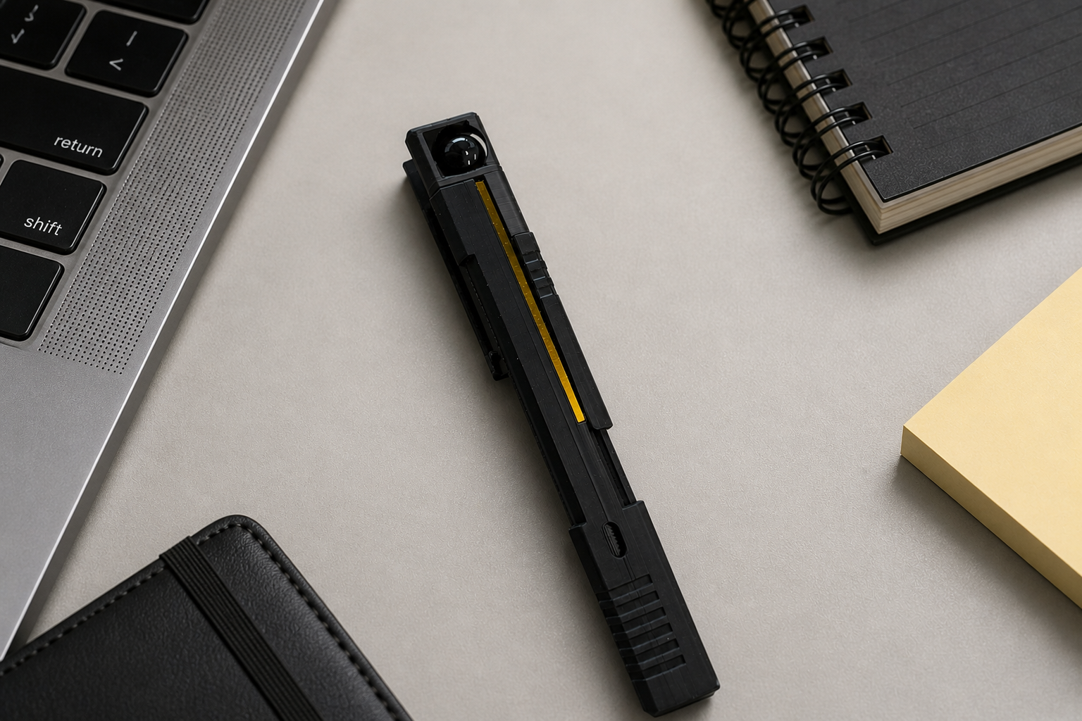 Pureaxial NFC pen with closed tip
